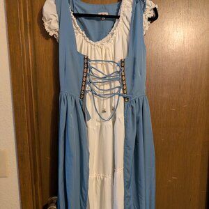 Ren Faire outfit - chemise and overdress - see description